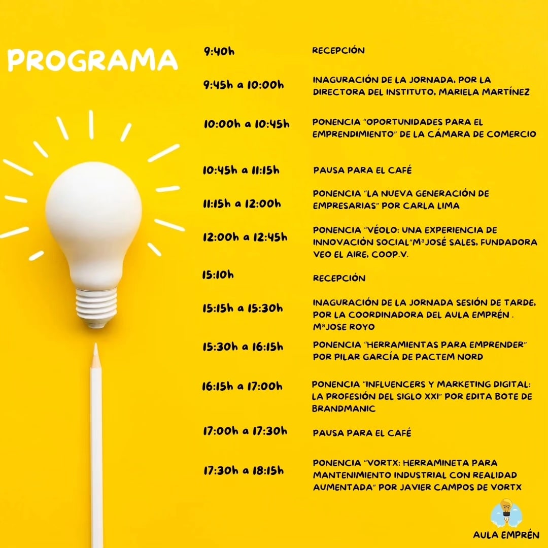 programa III jornadas empren