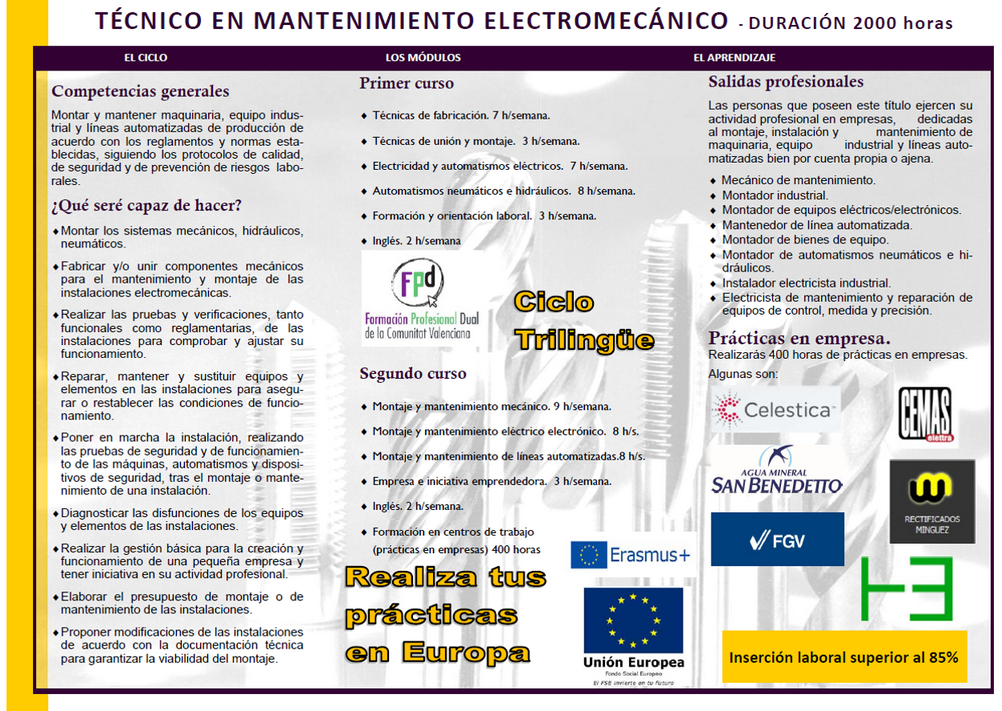 triptico medio cruz